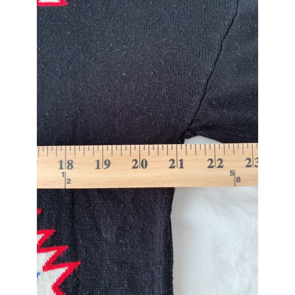 DAYDREAMER LA Southwestern Off Shoulder Knit Sweater‎ Black / Size M - Picture 11 of 15